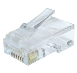 Modular plug 8P8C       solid Cat6 LAN cable