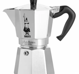 Moka Express 4 Tz Silver