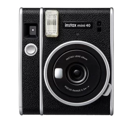 Momentinis Fotoaparatas Fujifilm Instax Mini 40, Juoda (Be Pakuotės)