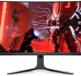 Monitorius Dell 210-bdsz (34&amp;quot; /oled /175hz /3440 X 1440 / Juodas / Sidabrinis )