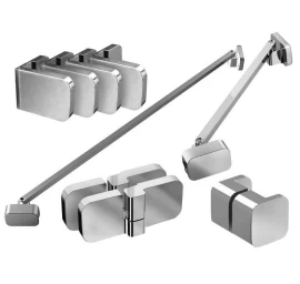 Montavimo rinkinys B SET BSDPS-R 100, chromas D01000A077