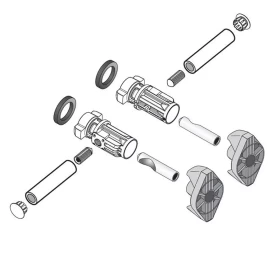 Montavimo rinkinys JIKA Easy Fit, unitazams ir bidė, H8928380000001