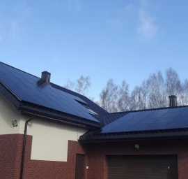 Kokybiškos įrangos saulės elektrinės 1kW