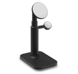 Mophie Extendable Stand Magsafe 3in1 - Stovintis Belaidis įkroviklis Trims įrenginiams Su Reguliuojamu Aukščiu, Suderinamas Su Mophie Extendable Stand Magsafe 3in1 - Stovintis Belaidis įkroviklis Trims įrenginiams Su Reguliuojamu Aukščiu, Suderinamas Su