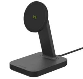 mophie Snap+ įkrovimo Stovas - Atskiras Belaidis įkroviklis, Suderinamas Su magsafe 15w (juodas)