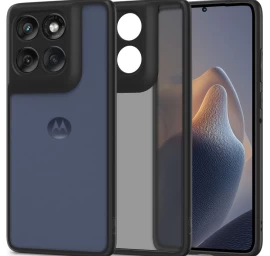 motorola Edge 60 Fusion Magmat Dėklas - Matinės Juodos Spalvos