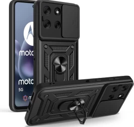 motorola Moto G86 5g Camshield Pro Dėklas - Juodas
