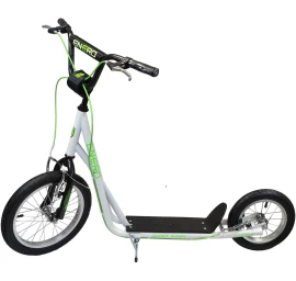 Motoroleris Enero 16 Ghost Raider White &amp; Green