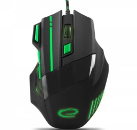 Mouse computer Esperanza Wolf EGM201G (Optical; 2400 DPI; black color)