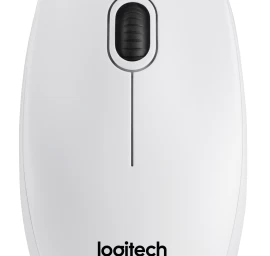 Mouse Logitech B100 910-003360 (Optical; 800 DPI; white color)