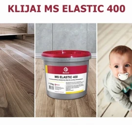 Klijai medinėms grindims MS Elastic 400 12kg