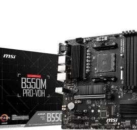 Msi B550m Pro-vdh Pagrindinė Plokštė (socket Am4 / Micro Atx)