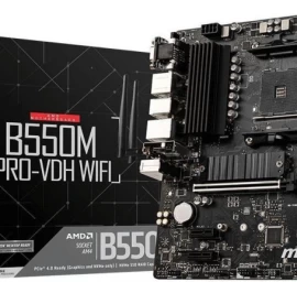 Msi B550m Pro-vdh Wifi Motininė Plokštė (socket Am4 / Micro Atx)