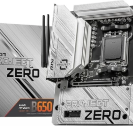 Msi B650m Project Zero Motininė Plokštė (socket Am5 / Micro Atx)