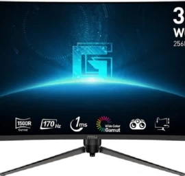 Msi G32cq5p Monitorius (31,5&amp;quot; /va /170hz /2560 X 1440 / Juodas)