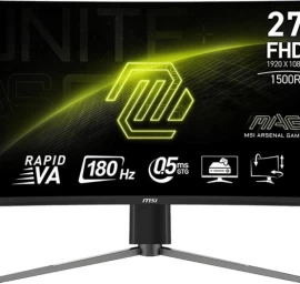 Msi Mag 27c6pf Monitorius (27&amp;quot; /va /180hz /1920 X 1080 / Juodos Spalvos)