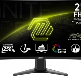 Msi Mag 27c6x Monitorius (27&amp;quot; /va /250hz /1920 X 1080 / Juodas)
