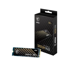 MSI SPATIUM M450 PCIe 4.0 NVMe M.2 500GB PCI Express 4.0 3D NAND