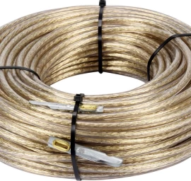 Muitinės trosas | plieninis | su antgaliu | 6 mm / 42 m (85005)