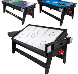 Multigerio Stalas 4v1 Bilardo Stalas Tenis Stalas Valgomojo Stalas 189x94,1x81,3 Cm Enero