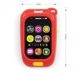 Muzikinis žaislas Pirmasis Telefonas - Pirmasis Telefonas - 0880 Red