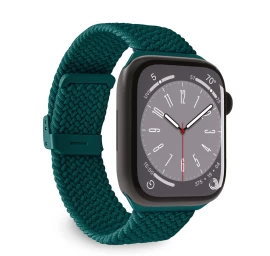 Nailoninis Dirželis apple Watch 42 44 45 49 Mm Kilpai - Tamsiai žalias