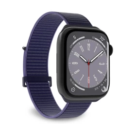Nailoninis Dirželis, Skirtas apple Watch 42 44 45 49 Mm Sportiniam Laikrodžiui - Mėlynas