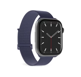 Nailoninis Dirželis, Skirtas apple Watch 44/45/46/49 Mm sport - Tamsiai Mėlynas