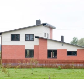 Individualių namų statybos darbai