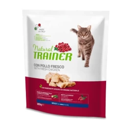NATURAL TRAINER CAT ADULT CHICKEN su vištiena 300g, 924909