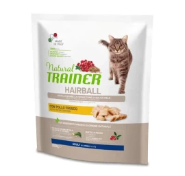 NATURAL TRAINER Cat Hairball chicken su vištiena 300g, 924696
