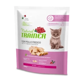 NATURAL TRAINER Cat Kitten Chicken kačiukams su vištiena 300g, 924919