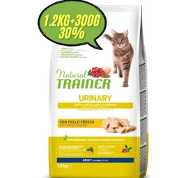 NATURAL TRAINER CAT URINARY CHICKEN su vištiena 1.2kg+300g, 967780