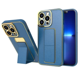Naujas iphone 13 Pro Dėklas Su Stovu, Mėlynos Spalvos
