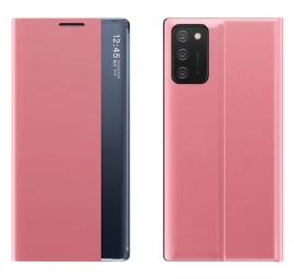 Naujas Miego Dėklas Su Stovo Funkcija Samsung Galaxy A03s (166.5) Rožinis