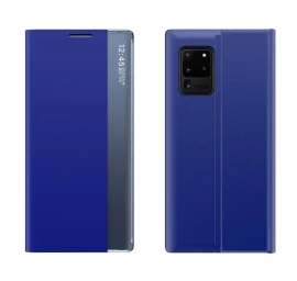 Naujas samsung Galaxy A73 Miego Dėklas Su Mėlynos Spalvos Dangteliu