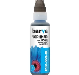 Neoriginali Barva Epson 101 C (C13T03V24A) (E101-559-1K) Rašalo papildymo buteliukas, Žydra