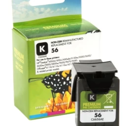 Neoriginali Static Control HP 56 (C6656A), juoda kasetė