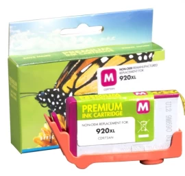 Neoriginali Static Control HP 920XL (CD973AE) Rašalinė kasetė, Purpurinė