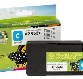 Neoriginali Static Control HP 953XL (F6U16AE) Rašalinė kasetė, Žydra (New chip)