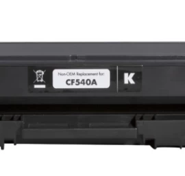 Neoriginali Static Control HP No.203A (CF540A)/Canon CRG-054K Nauja mikroschema, juoda kasetė