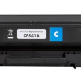 Neoriginali Static Control HP No.203A (CF541A)/Canon CRG-054C Nauja mikroschema, žydra kasetė