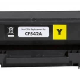 Neoriginali Static Control HP No.203A (CF542A) Nauja mikroschema, geltona kasetė