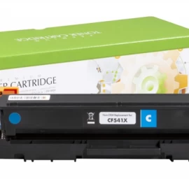 Neoriginali Static Control HP No.203X (CF541X)/Canon CRG-054HC Nauja mikroschema, žydra kasetė