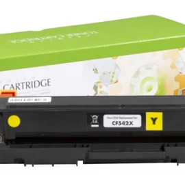 Neoriginali Static Control HP No.203X (CF542X)/Canon CRG-054HY Nauja mikroschema, geltona kasetė