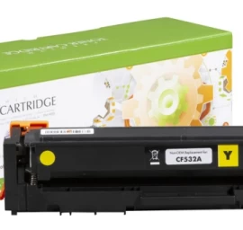 Neoriginali Static Control HP No.205A (CF532A) Nauja mikroschema, geltona kasetė