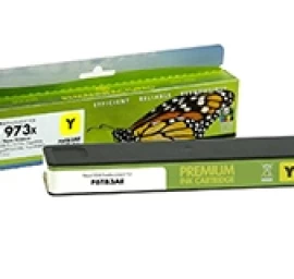 Neoriginali Static Control HP No.973X (F6T83AE) Nauja mikroschema, geltona kasetė