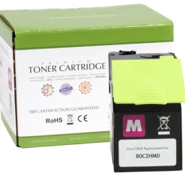 Neoriginali Static Control Lexmark 802HM (80C2HM0), purpurinė kasetė