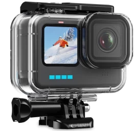 Neperšlampamas Dėklas Sportinei Kamerai „gopro Hero 9 / 10 / 11 / 12“ – Skaidrus