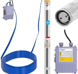 Nerūdijančio Plieno Giluminis šulinio Siurblys 6000 L/h Iki 101 M